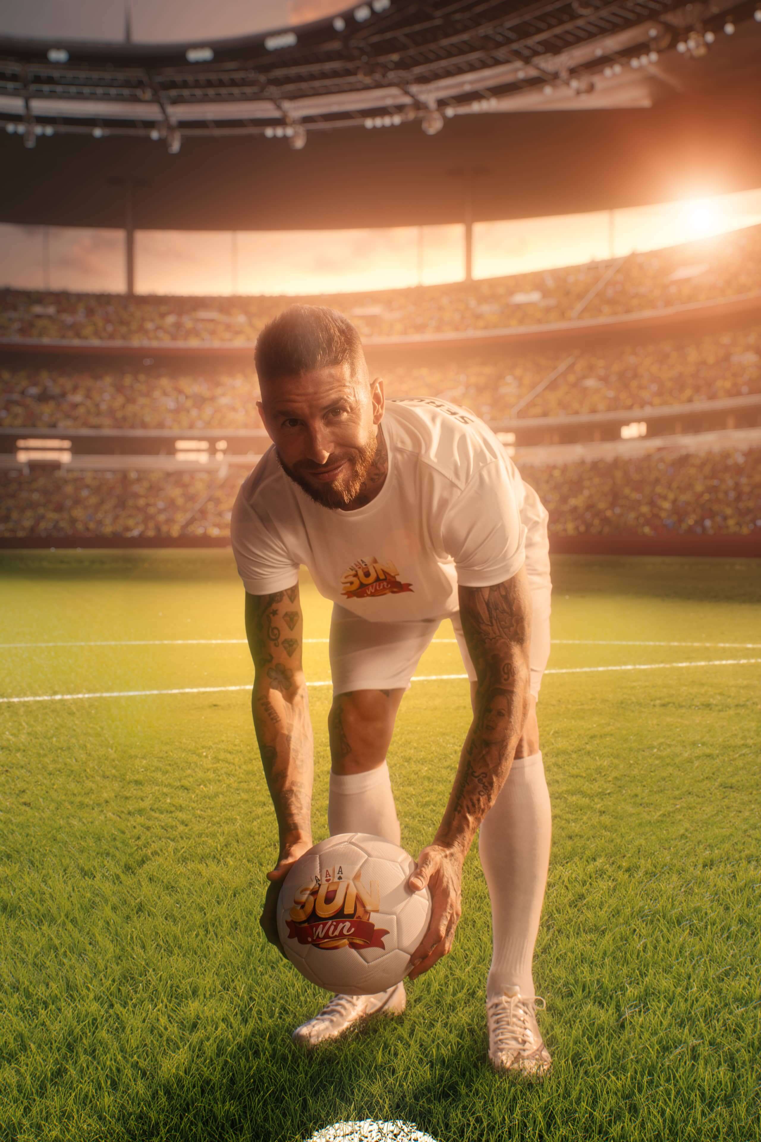 Sergio Ramos sân bóng